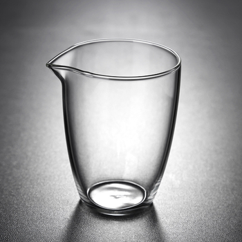 Set de ceai din sticlă borosilicat de înaltă calitate, transparent, rezistent la căldură și frig, pereți groși, stil japonez, pentru uz casnic