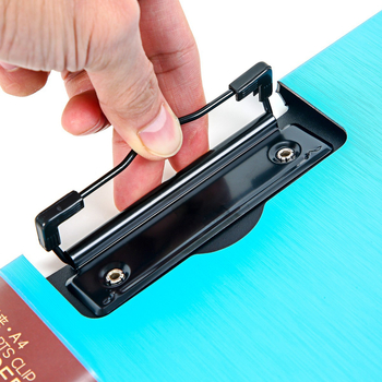 Dosar A4 cu clip din placă spumoasă, clip secretar color, orizontal și vertical, clip pentru foi de teste, suprafață de scriere