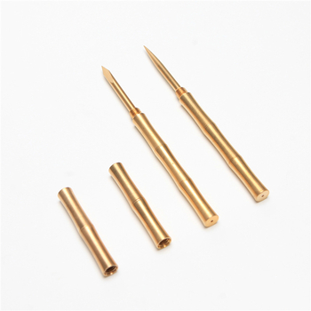 Cuțit de ceai din cupru de înaltă calitate și instrument pentru ac Pu'er, set Kung Fu pentru ceai, con de ceai și accesorii pentru ceremonia ceaiului