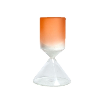 Clepsidră din sticlă triunghiulară colorată cu gradient, ornament decorativ pentru casă, cronometru cu nisip curgător, cadou de absolvire