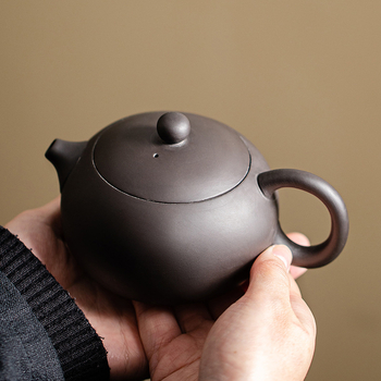 Ceainic Fengming Xi Shi din lut purpur – ceramic retro pentru uz casnic, cu filtru cu bilă pentru flux lin
