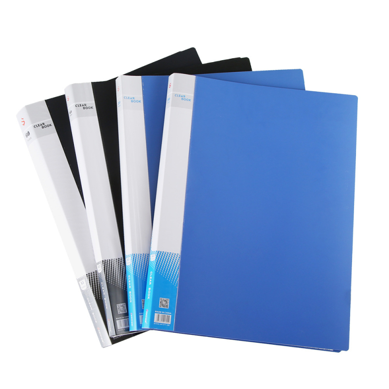 Shibao dosar A3 din plastic, dosar de tip album pentru foi detașabile, dosar pentru teste, partituri și album foto imprimabil