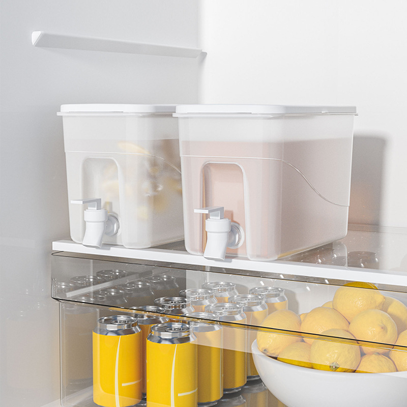 Dispenser din plastic pentru apărece rece, cu robinet, capacitate mare, pentru băuturi