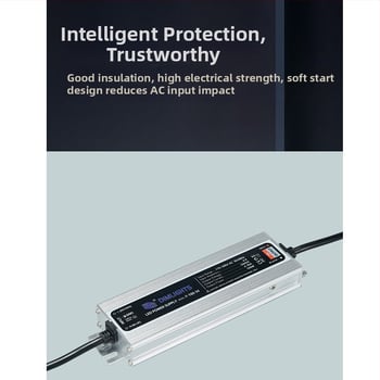 IP67 vodotesný vonkajší LED zdroj napájania pre LED pásy 12V/24V – konštantné napätie, LED ovládač FG