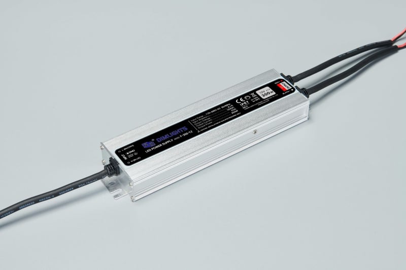 IP67 водоустойчив външен захранващ блок за LED лента 12V/24V – източник с постоянно напрежение, LED драйвер FG