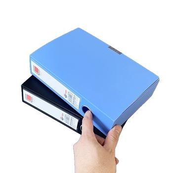 Cutie fișier A5, cutie plastică pentru documente, lățime 5,5 cm, model F206