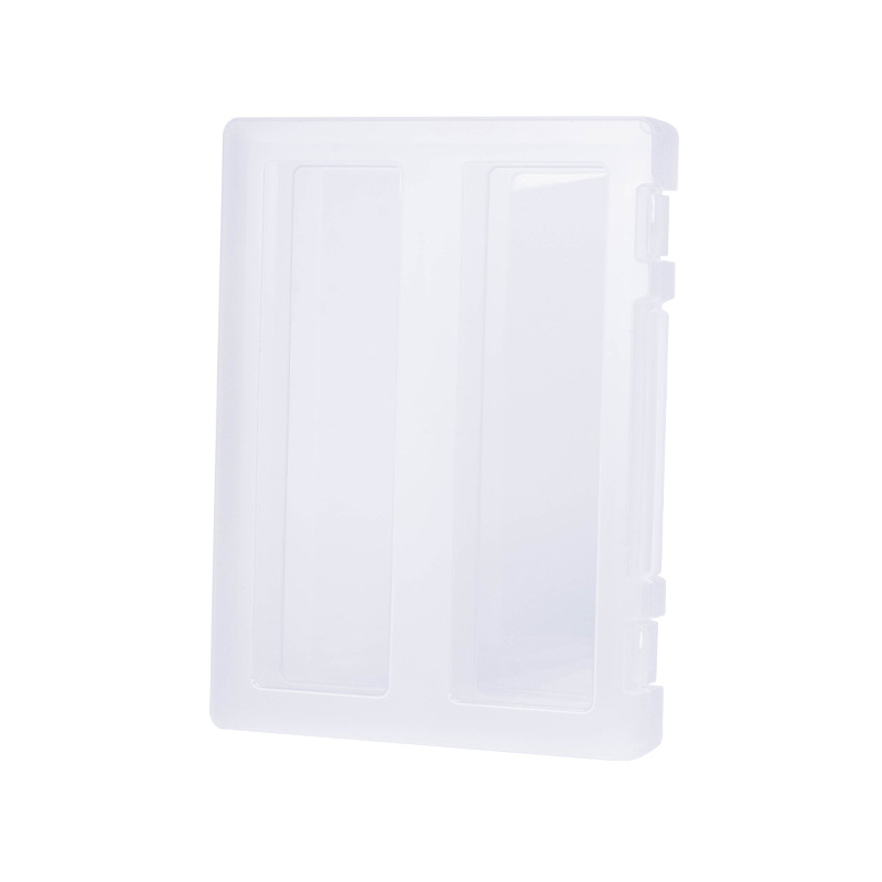 Cutie portabilă din plastic pentru fișiere A4, pentru documente și foi de examen, Material PP, Model 1149, Logo imprimat, Personalizare disponibilă