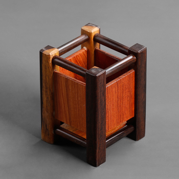 Set ceai pentru ceremonie – Şase Domni, accesorii din Ebony şi Rosewood, recipient pentru ceai şi instrumente Kung Fu pentru uz casnic