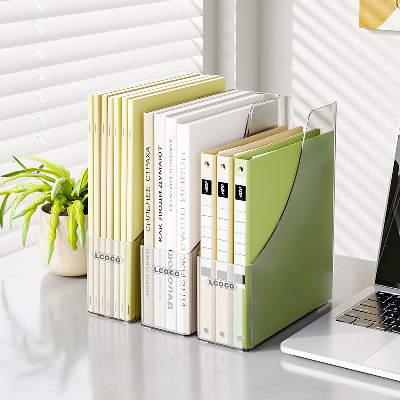 Cutie de depozitare pentru birou și studiu, organizator elegant pentru fișiere și cărți