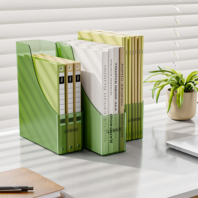 Cutie de depozitare pentru birou și studiu, organizator elegant pentru fișiere și cărți