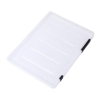 Cutie de fișiere A4 din plastic, groasă, pentru depozitare la birou