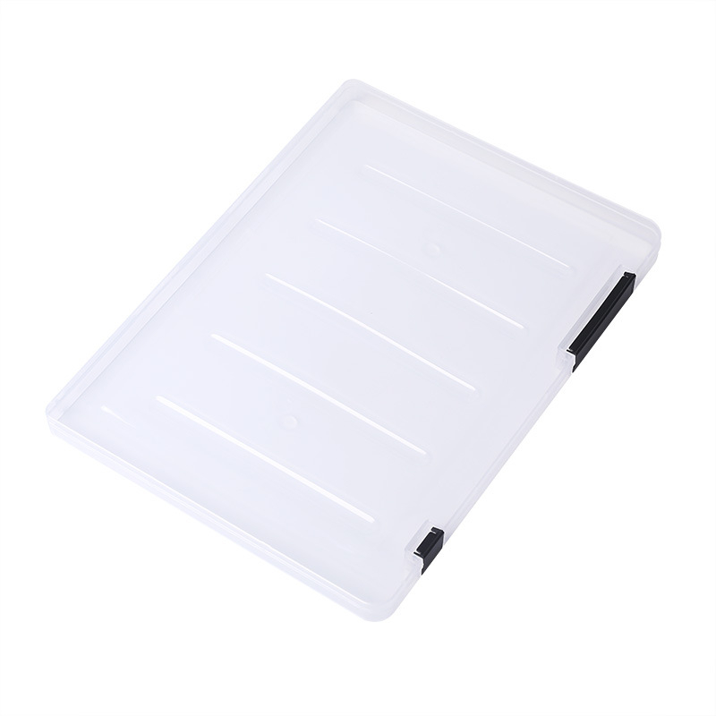 Cutie de fișiere A4 din plastic, groasă, pentru depozitare la birou