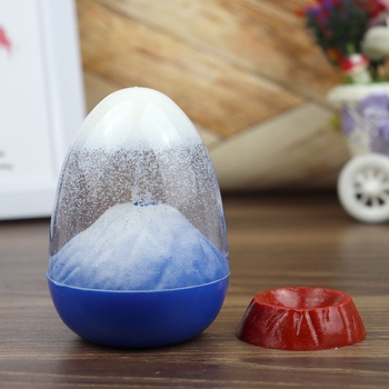 Clepsidră cu nisip plutitor și bază, design cu erupție vulcanică, motiv romantic de iubire, decor pentru casă Tanabata, cadou pentru studenți