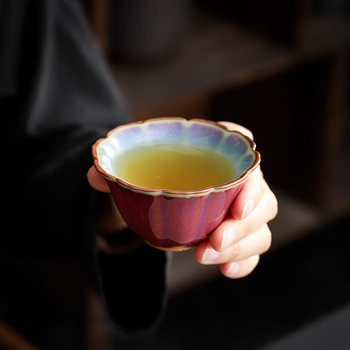 Set de ceai din cinci cuptoare ceramice renumite, cești Kung Fu, ceașcă ceramică de maestru, cești și boluri de ceai premium