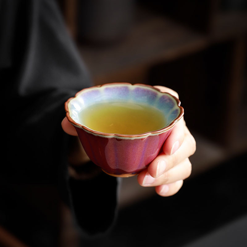 Set de ceai din cinci cuptoare ceramice renumite, cești Kung Fu, ceașcă ceramică de maestru, cești și boluri de ceai premium