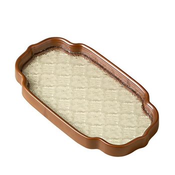 Tavă de ceai din sticlă cu design Begonia, pentru uz casnic, stil minimalist, dimensiune mică, pentru ceai Gongfu, infuzie uscată, cu depozitare modernă a apei