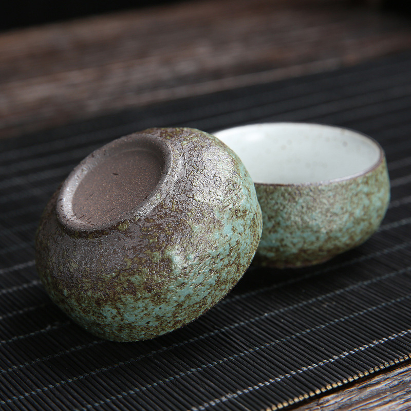 Ceașcă de ceai din ceramică, stil vintage japonez, pentru uz casnic, ceașcă individuală