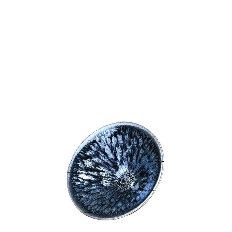 Ceașă de ceai Jianzhan, ceramică lucrată manual, mare dimensiune, culoare sub glazură, stil modern minimalist, cutie cadou