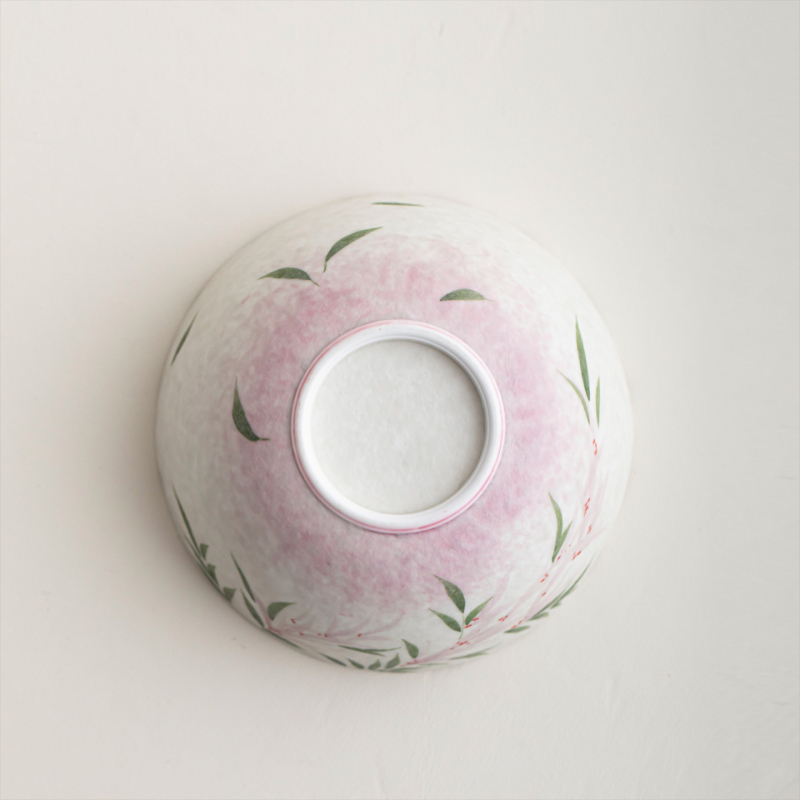Stil chinezesc nou: ceașcă de ceai din lut alb brut, pictură manuală cu ramuri în nori și flori de glicină – ceramică pentru ceai Kung Fu, ceașcă personală