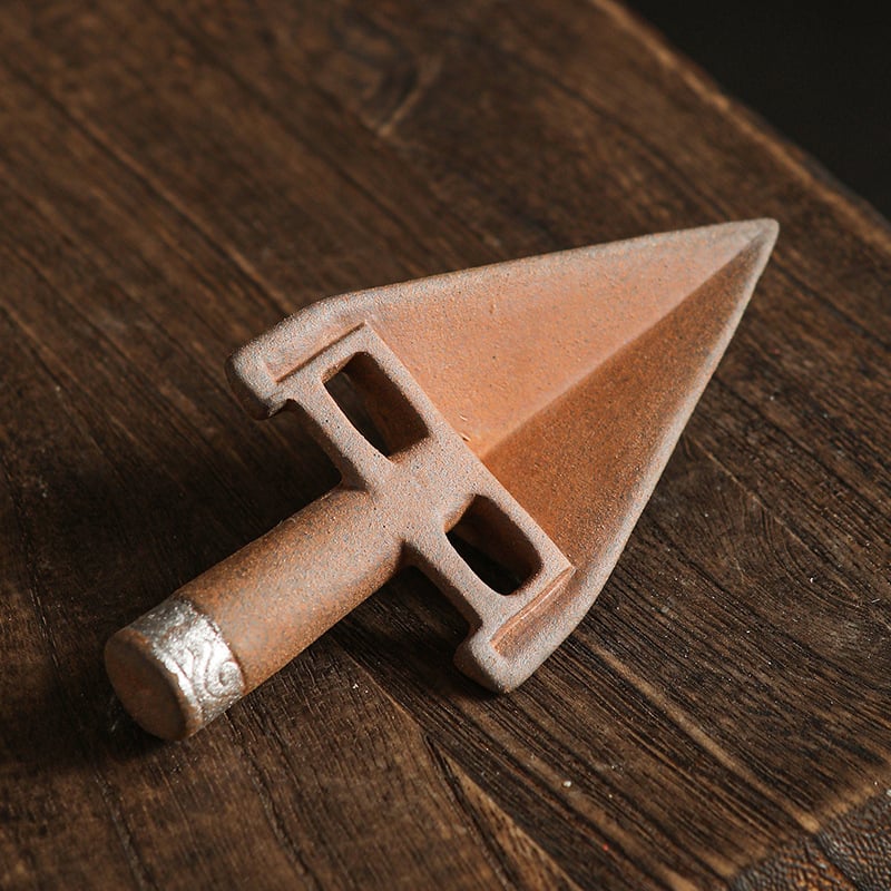 Lingură de ceai din ceramică, amestecător de ceai, ustensile ceramice pentru ceremonia ceaiului, cu inspirație Zen