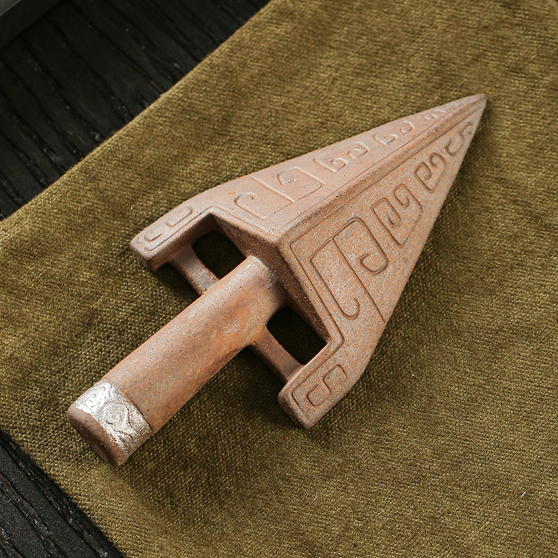 Lingură de ceai din ceramică, amestecător de ceai, ustensile ceramice pentru ceremonia ceaiului, cu inspirație Zen