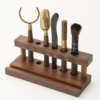Set de ceremonie a ceaiului din 6 piese, ustensile Kung Fu pentru ceai, accesorii complete pentru ceremonia ceaiului, unelte pentru prepararea ceaiului, ac de ceai, clește pentru ceai, lingură de ceai