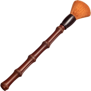 Instrument de întreținere pentru ceainic din bambus, carbonizat, lucrat manual; parte a accesoriilor pentru ceremonia Gongfu Six Gentlemen