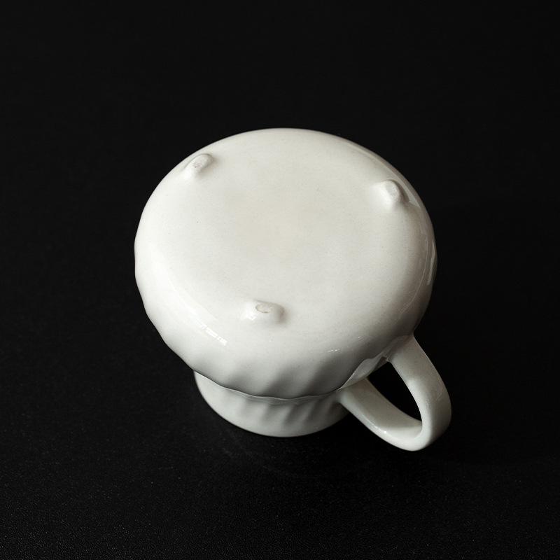 Ceainic ceramic cu glazură din cenușă, stil retro, mică capacitate, pentru o singură persoană, în stil japonez, lucrat manual pentru uz casnic