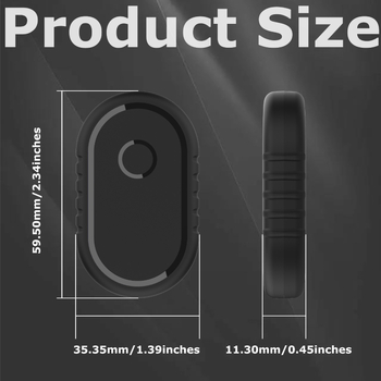Samsung Galaxy SmartTag2 védőtok 3M ragasztóval és vízálló borítással