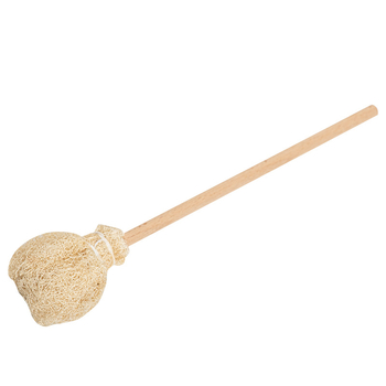 Burete loofah realizat manual pentru curățarea căniilor, ceainicelor și îndepărtarea petelor de ceai