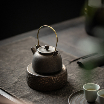 Ceainic ceramic vintage, stil japonez, set de ceai pentru uz casnic, în sufragerie, cu filtru