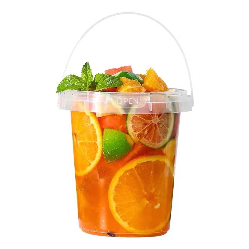 Pahar de unică folosință pentru ceai de fructe, capacitate mare, 1000 ml, fabricat prin injecție