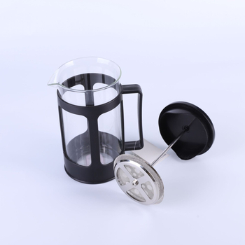 Filtru din oțel inoxidabil pentru ceai și cafea, preparare manuală, presă franțuză, ceai/cafea din sticlă borosilikat