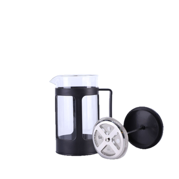 Filtru din oțel inoxidabil pentru ceai și cafea, preparare manuală, presă franțuză, ceai/cafea din sticlă borosilikat