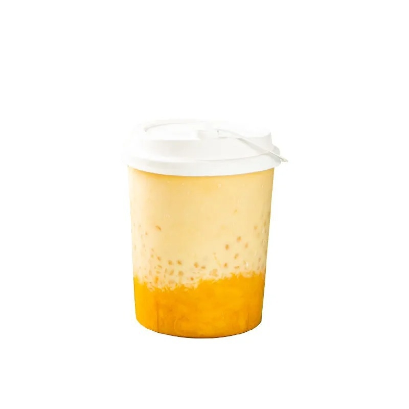 Ceașcă pentru ceai cu lapte, diametru 90 mm, capacitate 500 ml, finisaj mat, etanșabilă, fabricată prin injecție din PP