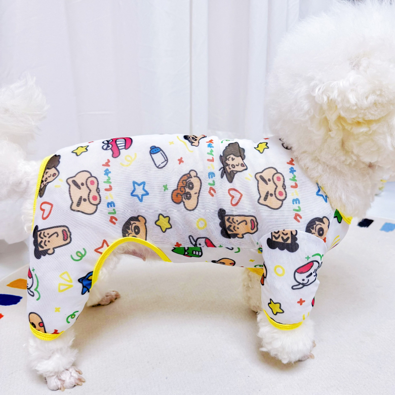 Ljetna lagana vestica za zaštitu od sunca i kontrolu opadanja dlake za pse i mačke, uključujući pasmine poput corgi, bichon frise i pomeranac, od malih do velikih.