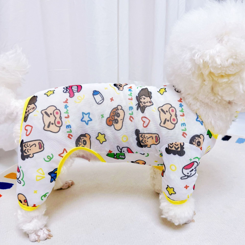 Ljetna lagana vestica za zaštitu od sunca i kontrolu opadanja dlake za pse i mačke, uključujući pasmine poput corgi, bichon frise i pomeranac, od malih do velikih.