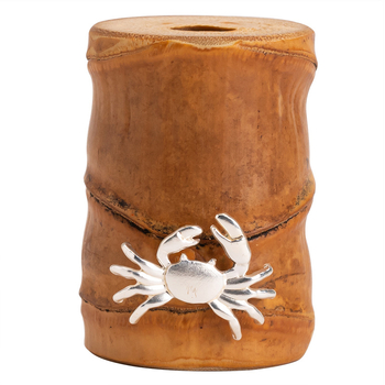 Set premium de accesorii pentru ceremonia ceaiului din bambus: suport pentru capacul ceainicului și decor cu tea pet.