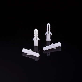 Tub de expansiune din plastic M6, diametru 6 mm, dop PE, șurub de expansiune în formă de pește