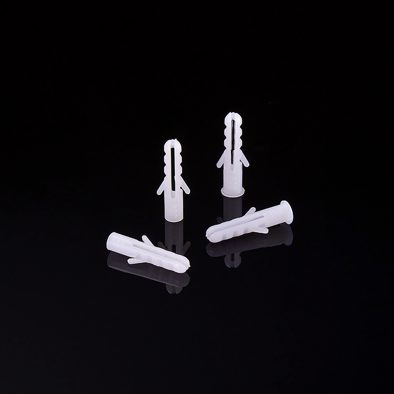 Tub de expansiune din plastic M6, diametru 6 mm, dop PE, șurub de expansiune în formă de pește
