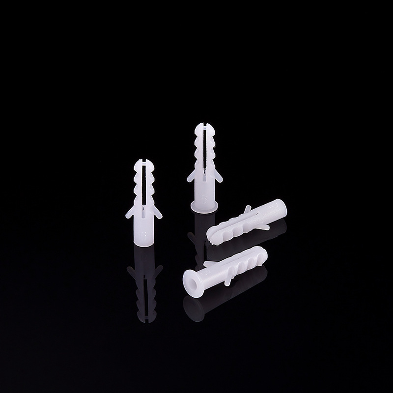 Tub de expansiune din plastic M6, diametru 6 mm, dop PE, șurub de expansiune în formă de pește