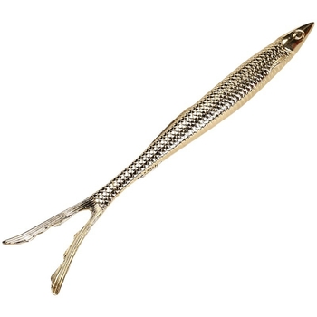 Furculiță pentru capacul ceainicului, în formă de pește, din metal, clip izolator termic pentru ceainice din fier, accesorii pentru ceremonia ceaiului