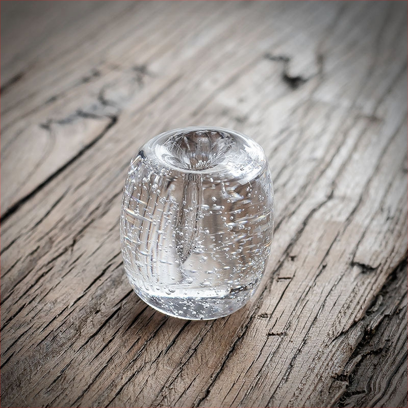 Capac din cristal cu suport pentru bețișoare de tămâie și farfurioară pentru ceașcă – accesorii pentru ceremonia ceaiului