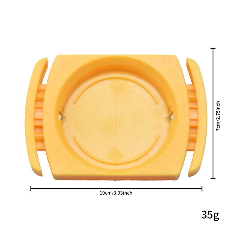 Go Swing Deschizător de conserve – Deschizător multifuncțional din plastic pentru conserve și băuturi, galben