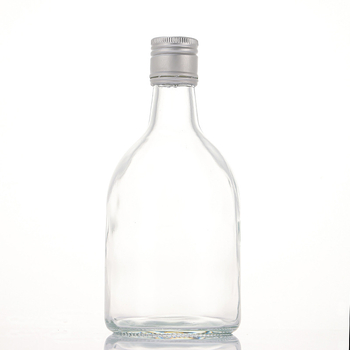 Prozirna staklena boca za voćno vino, boca za sokove, domaće vino s čepom, 500 ml ili 375 ml