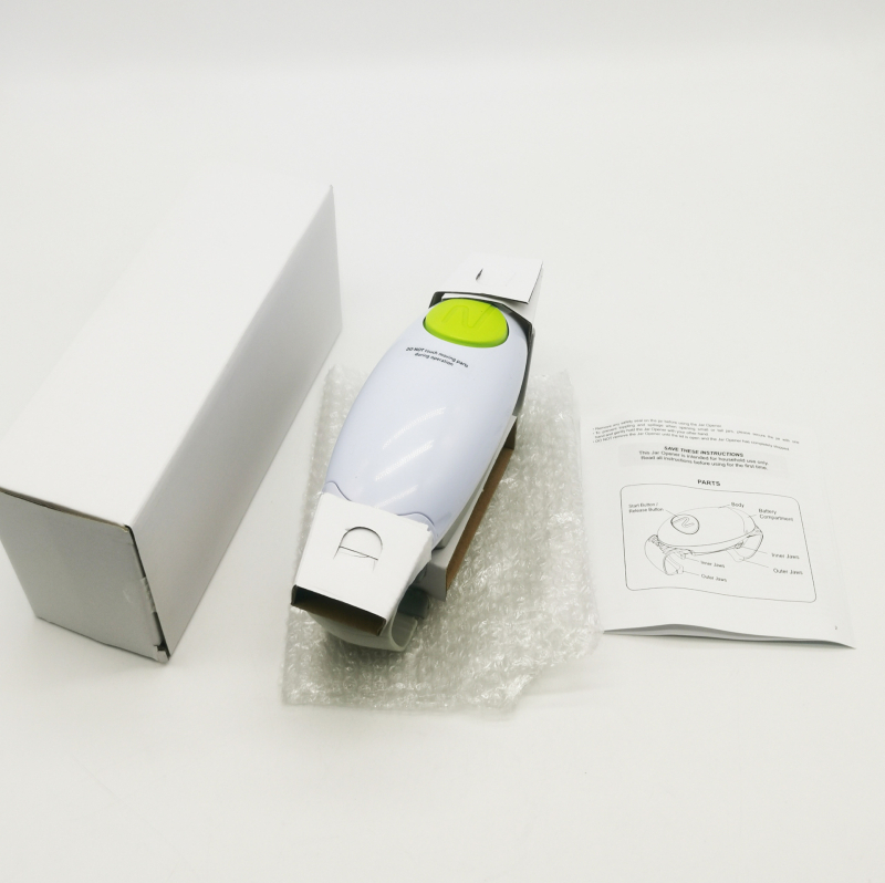 ABS deschizător electric multifuncțional pentru conserve și sticle, cu design oval antiderapant, versiune îmbunătățită