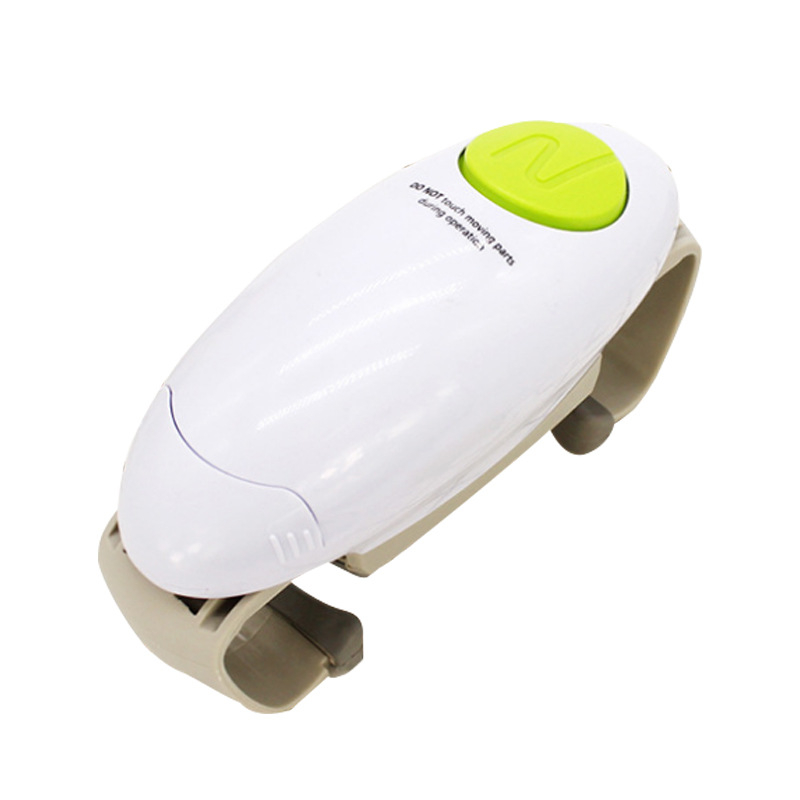ABS deschizător electric multifuncțional pentru conserve și sticle, cu design oval antiderapant, versiune îmbunătățită