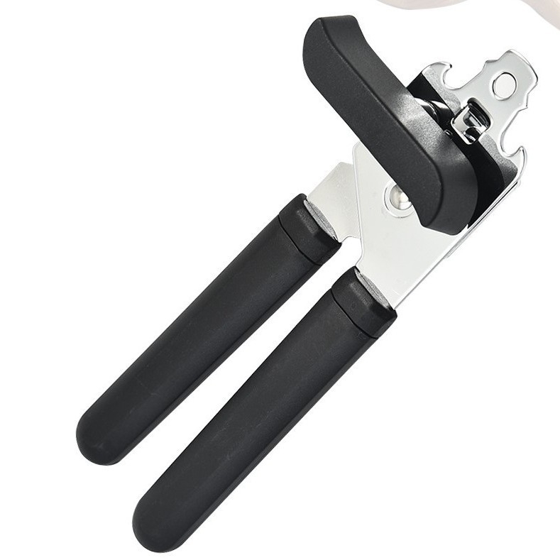 Deschizător de conserve din oțel inoxidabil, cuțit pentru conserve — instrument de bucătărie multi-funcțional, deschizător de sticle de bere