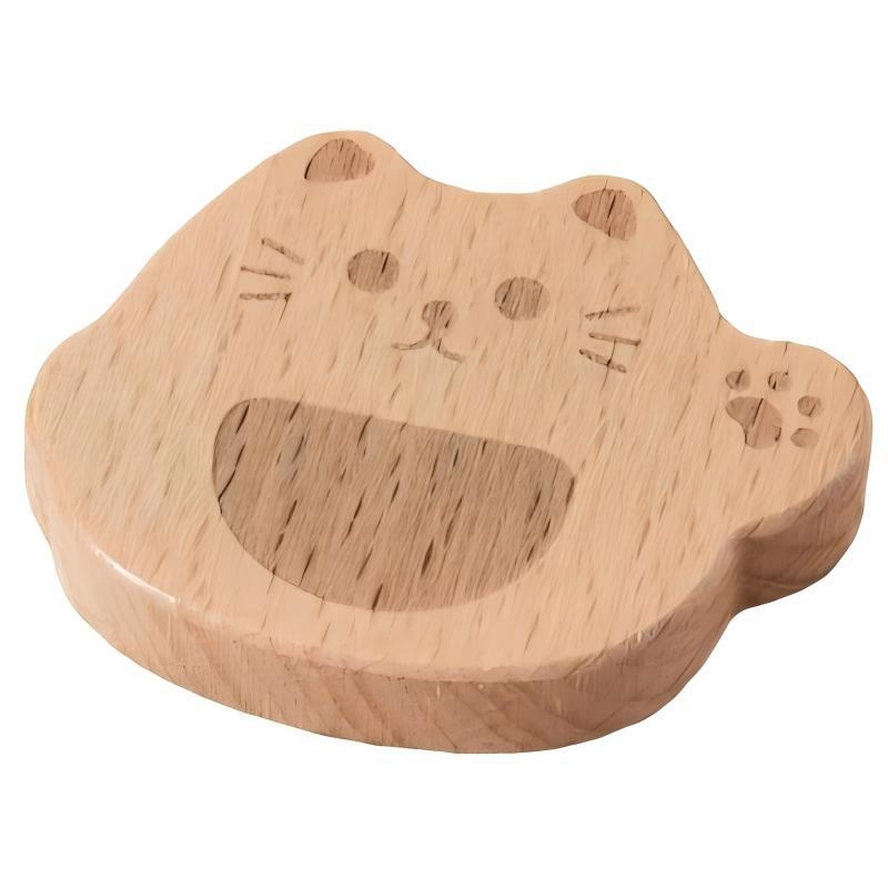 Deschizător de sticle din lemn solid, cu magnet pentru frigider, design cartoon pentru bere și băuturi