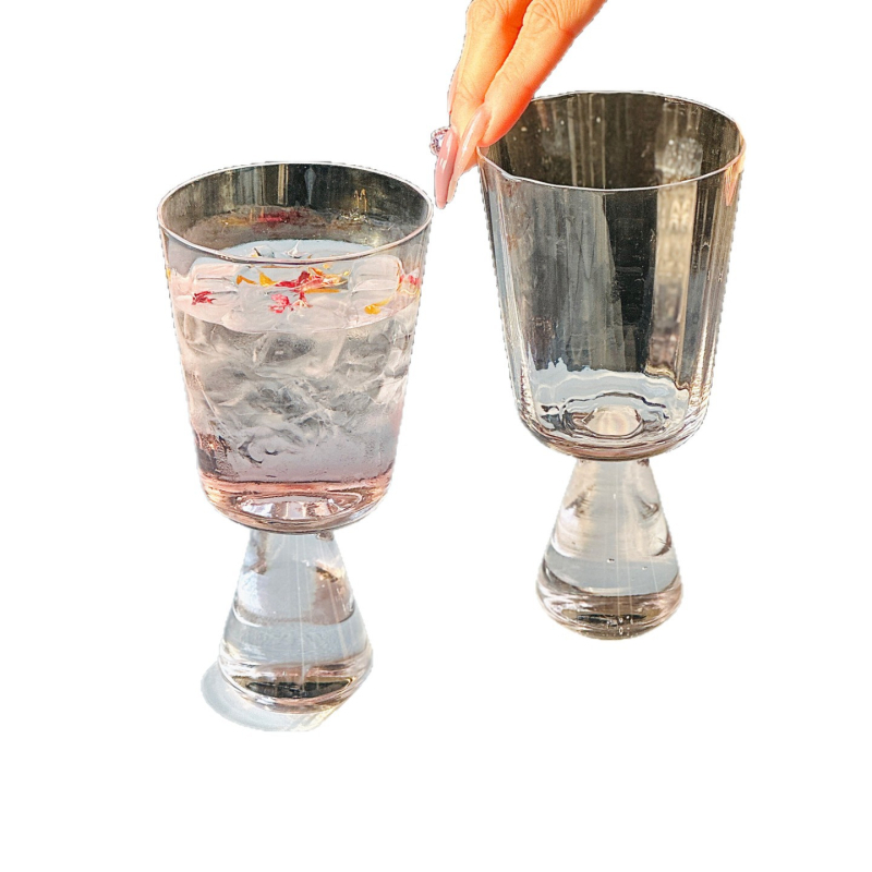 Pahar în stil japonez, vintage, cu picior scurt, pentru cocktailuri și vin, 101–200 ml